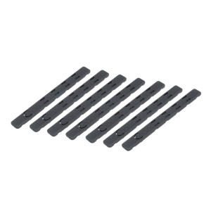 UTG - Osłony łoża KeyMod niskoprofilowe - 5,5'' - 7 szt. - RB-HP25B