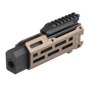 Strike Industries - Łoże M-LOK do CZ Scropion EVO Strike 6” Handguard - FDE - SI-CEVO-HG-6-FDE