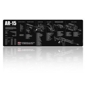 TekMat - Mata rusznikarska AR-15 - Czarna - TEK-R36-AR15