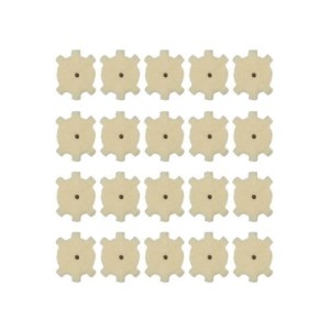 Real Avid - Zestaw przecieraków do komory rygla AR-15 - 20 szt. - AVAR15CP