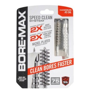 Real Avid - Zestaw do czyszczenia broni Bore Max Speed Clean System - .45  - AVBMSET45