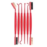 Real Avid - Zestaw szczotek i skrobaków do czyszczenia broni Accu-Grip Picks & Brushes - AVPBS