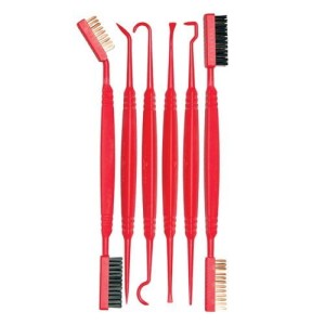Real Avid - Zestaw szczotek i skrobaków do czyszczenia broni Accu-Grip Picks & Brushes - AVPBS