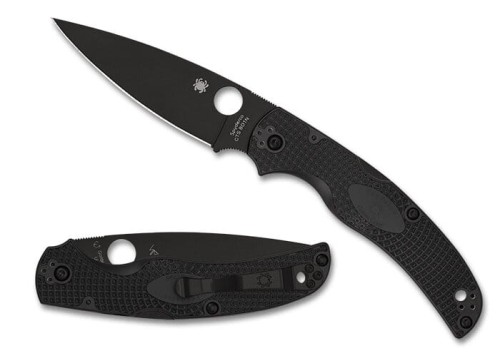 Nóż składany Spyderco Native Chief Black FRN, DLC CTS BD1N (C244PBBK)-1 50313