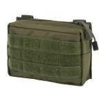Mil-Tec - Kieszeń uniwersalna Cargo MOLLE - Mała - Zielony OD - 13487001
