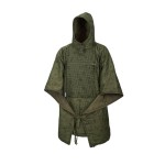 Helikon - Poncho ocieplane Swagman Roll® - Climashield® Apex™ - Desert Night Camo - PO-SMR-NL-0L