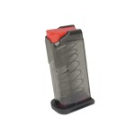 ETS - Magazynek polimerowy do Glock 43 - 9x19 mm - 7 naboi - Carbon Smoke Series - SMK-GLK-43