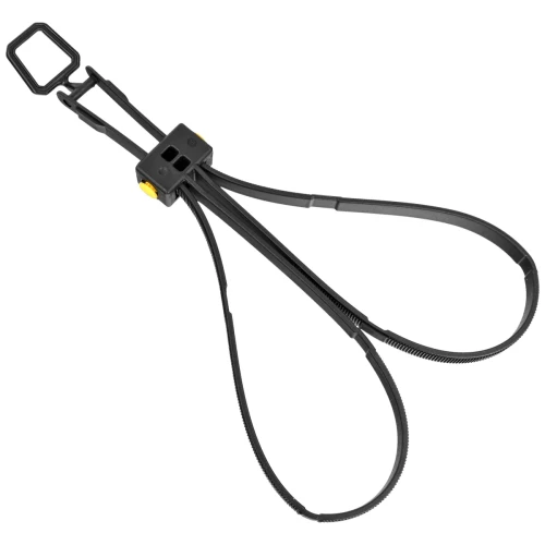 Kajdanki jednorazowe ASP Tri-Fold Black 10szt (56197)-1 50409