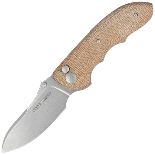 Nóż składany Viper Moon Natural Canvas Micarta, Stonewashed MagnaCut by Fabrizio Silvestrelli (V6010CN)-1 50544