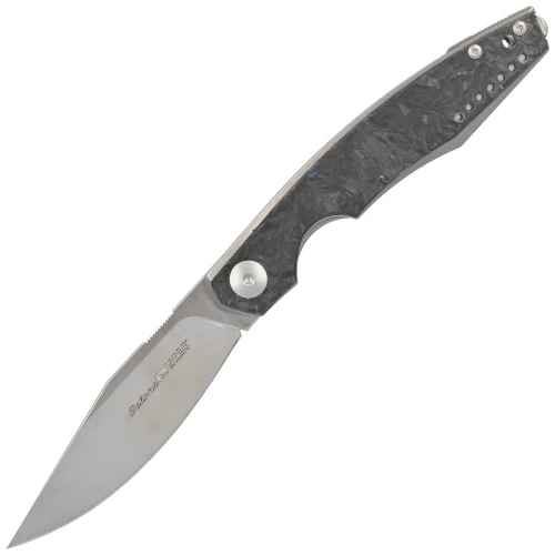 Nóż składany Viper Belone Dark Blue Matter CF/ Titanium, Satin M390 by Jesper Voxnaes (V5970TIFCB)-1 50545