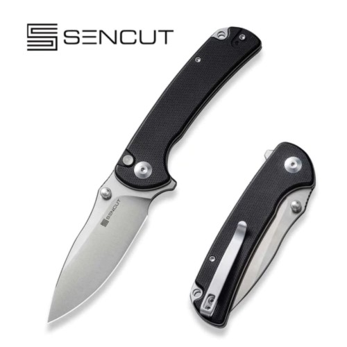 Nóż składany Sencut Pulsewave Black G10, Satin 9Cr18MoV (S23032-1)-1 50554