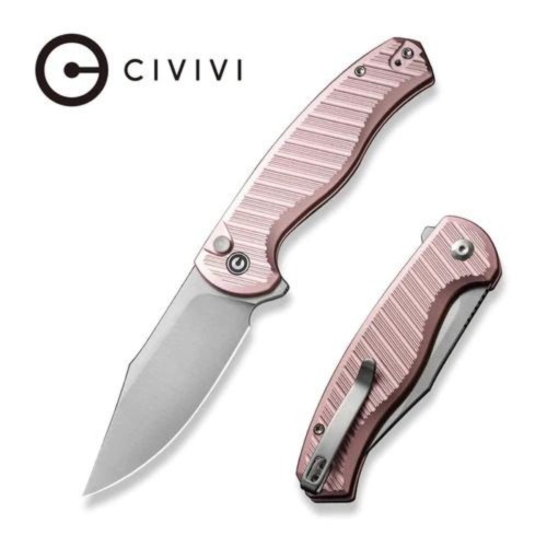 Nóż składany Civivi Stormhowl Light Pink Aluminum, Satin Nitro-V (C23040B-3)-1 50558