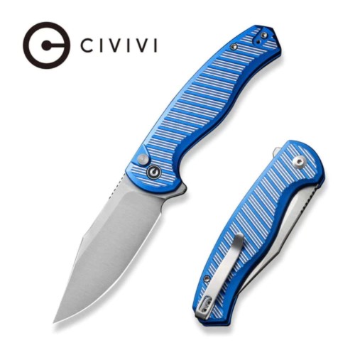 Nóż składany Civivi Stormhowl Bright Blue Aluminum, Satin Nitro-V (C23040B-2)-1 50559