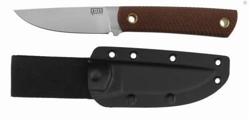 Nóż Za-Pas EC95 Brown Micarta, Satin D2 (EC95-M-BR)-1 50578