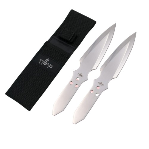 Noże do rzucania Third 2 sztuki, 12 cm (H0069)-1 50595