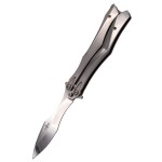 Nóż składany motylek Third Balisong Chrome Stainless Steel Chrome 420 (K2818CR)