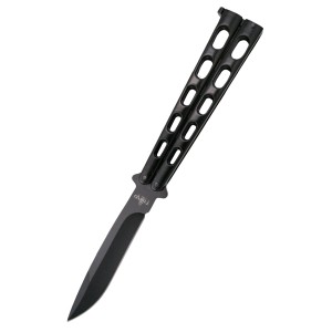 Nóż składany motylek Third Balisong Black Stainless Steel Black (K2919N)