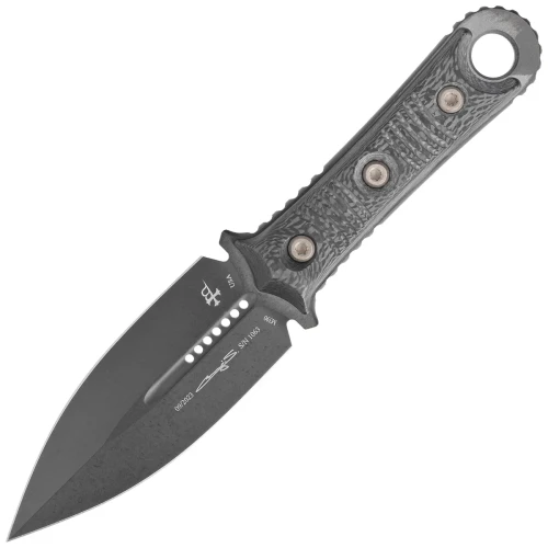 Nóż Microtech SBD Double Edge Milled Carbon Fiber, Black DLC by Borka Blades (201-1DLCCFS)-1 50641
