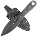 Nóż Microtech SBD Double Edge Milled Carbon Fiber, Black DLC by Borka Blades (201-1DLCCFS)-2 50641