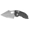Nóż automatyczny Microtech Stitch S/E P/S Black Aluminum, Stonewash by Borka Blades and Tony Marfione (169-11)-2 50646