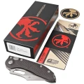 Nóż automatyczny Microtech Stitch S/E Black Aluminium, Stonewash by Borka Blades and Tony Marfione (169-10)-7 50647