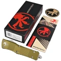 Nóż automatyczny OTF Microtech Combat Troodon D/E OD Green Aluminium, Apocalyptic M390 by Tony Marfione  (142-10APOD)-2 50649