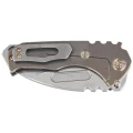 Nóż składany Medford Praetorian Genesis T Drop Point, Blue Titanium, Bronze HW, Std Clip, NP3 Breaker, Tumbled S45VN (MK029STD-37A1-T1CS-BN)-2 50662