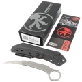 Nóż Microtech Feather Apocalyptic Stonewash D2 by Bastinelli Creations (215-10APS)-4 50666