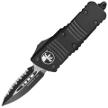 Nóż automatyczny OTF Microtech Mini Troodon D/E Black Aluminium, Black by Tony Marfione (238-3T)-1 50682