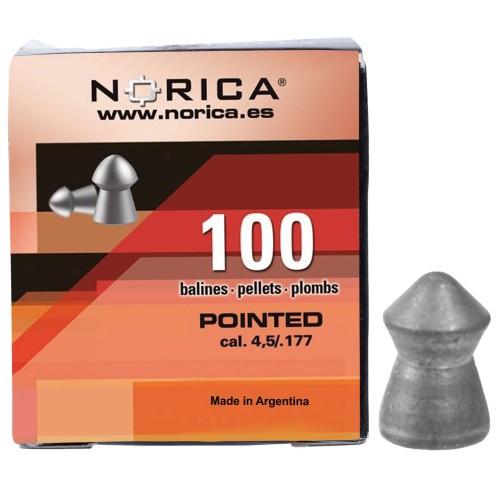 Śrut Norica Pointed 4,5 mm 100 szt. w kartonowym opakowaniu-1 50870
