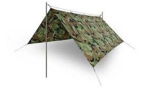 Helikon - Płachta biwakowa Supertarp - 300 x 300 cm - Woodland - PO-STP-PO-03