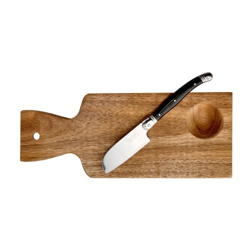 Nóż do sera Laguiole Santoku Premium Line z deską-1 50991
