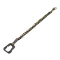 Cetacea Tactical - Poly-Bina Covered Mini Coil Tether - Czarny-lentus2 45995