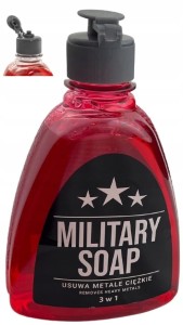 Mydło 3w1 Military Soap 0,3l do zabrudzeń ciężkich na strzelnicę dla strzelców