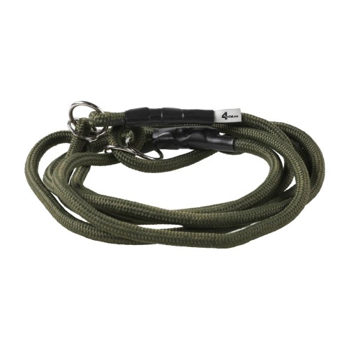 Smycz z obrożą 4wild bezszelestna 275 cm khaki-1 51169