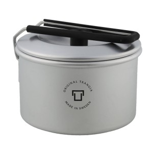 Kubek aluminiowy Trangia z przykrywką T-Cup 500 ml czarny