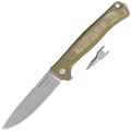 Nóż składany LionSteel Skinny Green Aluminium/Green Canvas Micarta, Stonewashed MagnaCut by Molletta (SK01A GS)-1 51217