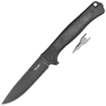 Nóż składany LionSteel Skinny Black Aluminium/Black Canvas Micarta, Old Black MagnaCut by Molletta (SK01A BB)-1 51221