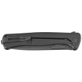 Nóż składany LionSteel Skinny Black Aluminium/Black Canvas Micarta, Old Black MagnaCut by Molletta (SK01A BB)-2 51221