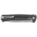 Nóż składany LionSteel Skinny Black Aluminium/Black Canvas Micarta, Stonewashed MagnaCut by Molletta (SK01A BS)-2 51223