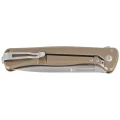 Nóż składany LionSteel Skinny Bronze Titanium/Gold Dark Matter Carbon Fiber, Stonewashed MagnaCut by Molletta (SK01 BR)-2 51225