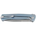 Nóż składany LionSteel Skinny Blue Titanium/Blue Dark Matter Carbon Fiber, Stonewashed MagnaCut by Molletta (SK01 BL)-2 51226
