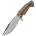 Nóż Fox Eastwood Tiger Bronze Titanium/Ziricote Wood, Satin Elmax by Gudy Van Poppel (FX-106 TIZW)-1 51227