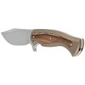 Nóż Fox Eastwood Tiger Bronze Titanium/Ziricote Wood, Satin Elmax by Gudy Van Poppel (FX-106 TIZW)-3 51227