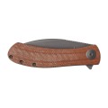 Nóż składany Trollsky Knives Mandu brązowy Micarta-4 51264