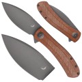 Nóż składany Trollsky Knives Mandu brązowy Micarta-6 51264