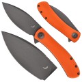 Nóż składany Trollsky Knives Mandu pomarańczowy G10-6 51265