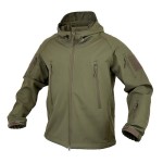 Kurtka męska Texar Falcon Softshell oliwkowa