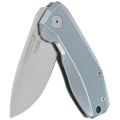 Nóż składany LionSteel Nano Blue Titanium, Satin MagnaCut (NA01 BL)-3 51365