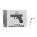 Pistolet wiatrówka Glock 19 gen4 MOS 4,5 mm BB-9 51382